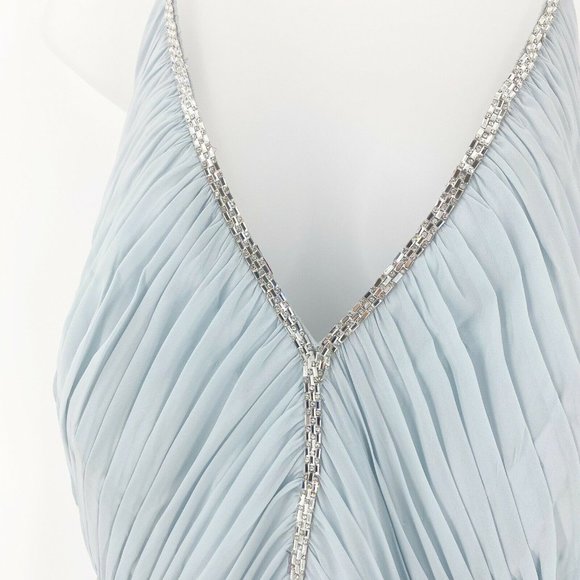 Jenny Packham Plus 18 Gown Jeweled-Trimmed Dress - Picture 7 of 11